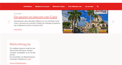 Desktop Screenshot of markantvzw.be